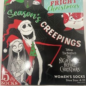Mystery box with Guaranteed nightmare before Christmas advent calendar